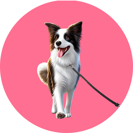 Perro paseando